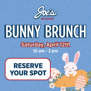Bunny Brunch
Saturday, April 12th
10 am - 2 pm
